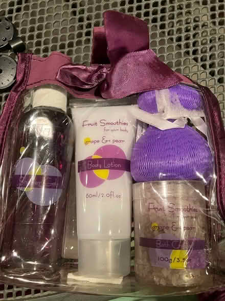 Photo of free Grape & pear bath set (Kennedy road stop & shop,) #2