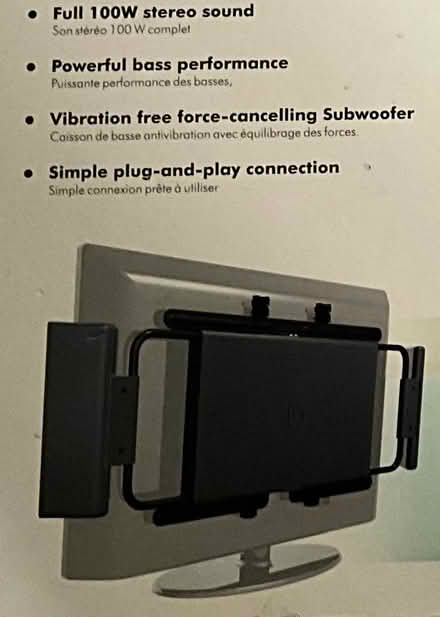 Photo of free Q-TV2 TV Sound System - For up to 55” TV (Hertford SG14) #3