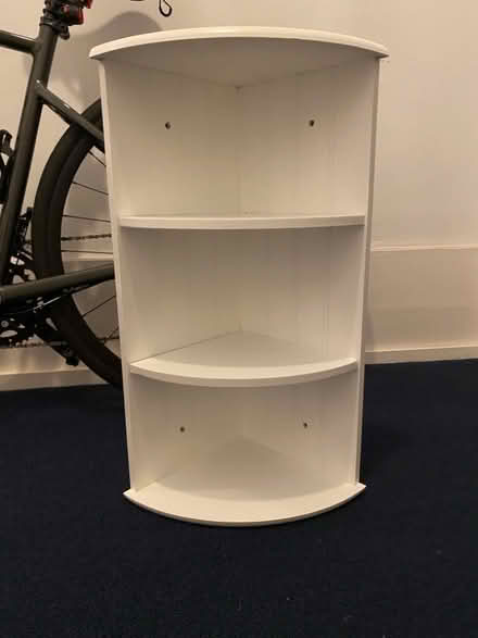 Photo of free White corner shelf (Blackheath SE3) #2