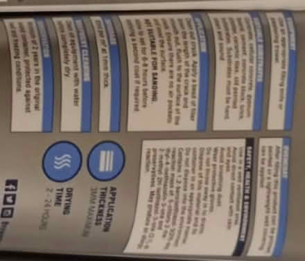 Photo of Filler for cracks in the walls (Upper oldfield park) #2