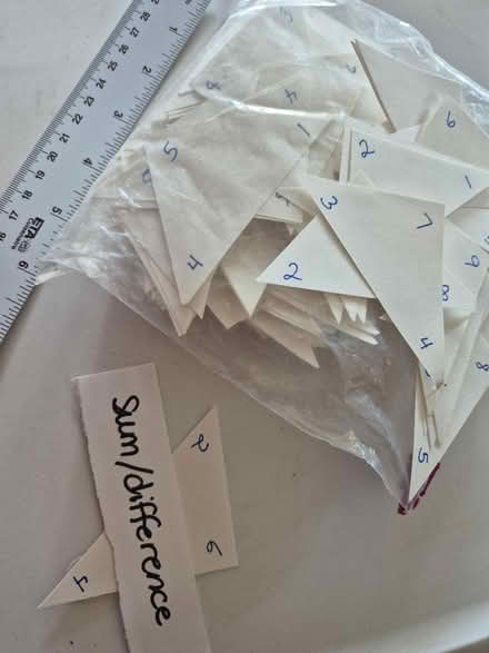 Photo of free Sum/difference/fact families (Howell) #1