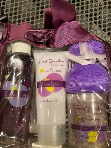 Photo of free Grape & pear bath set (Kennedy road stop & shop,) #1