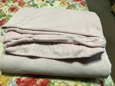 Photo of free pink fluffy duvet cover (south sunnyvale) #2