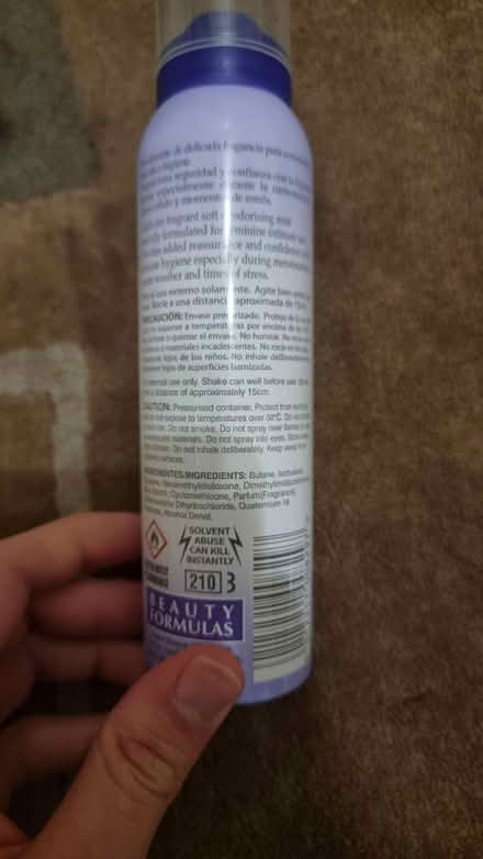 Photo of free Feminine deodorant (South hampstead NW8) #2