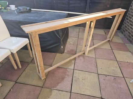 Photo of free Console sofa table (2.4m x 16cm) (Ashford TW15) #1
