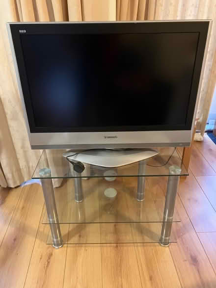 Photo of free 32" TV on glass stand (Edinburgh EH4) #1