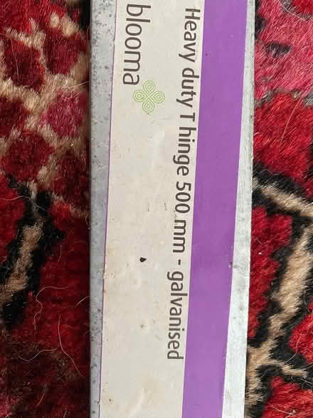 Photo of free Heavy duty galvanised Hinges x2 (Bristol bs3 (Totterdown)) #2