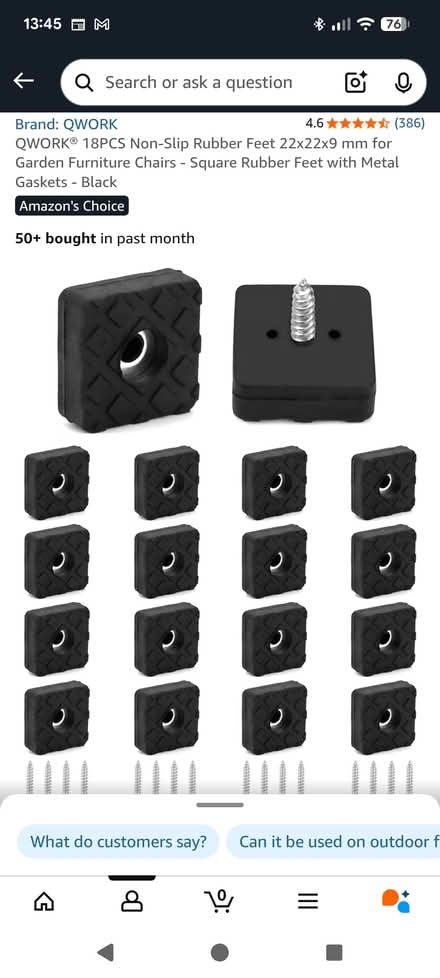 Photo of free Non-Slip rubber feet (Roffey) #2