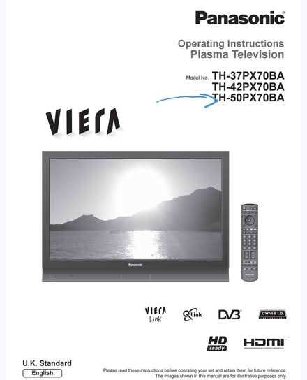 Photo of free Panasonic Viera Plasma TV (nr32 high Street) #2