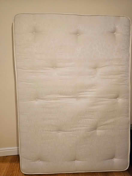 Photo of free Double bed Divan base and mattress (IG1) #1
