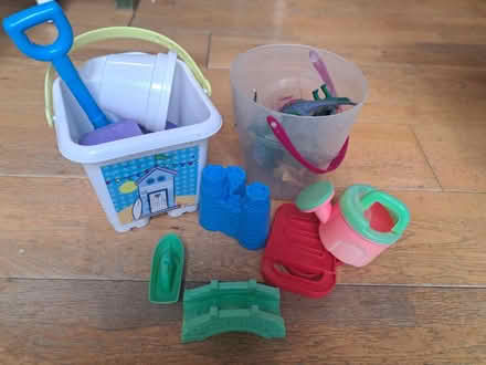 Photo of free Dinosaurs & sand/ water play toys (OX25, Weston on the green) #1