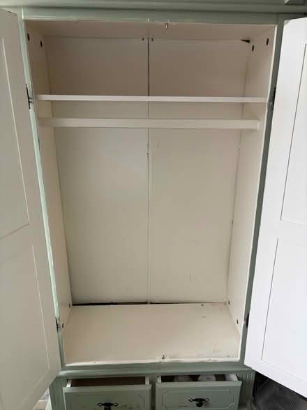 Photo of free Woden wardrobe in sage green (Kingston) #2