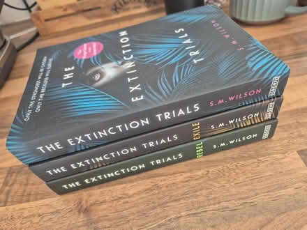 Photo of free The Extinction Trials books x3 (Harley Shute TN38) #1