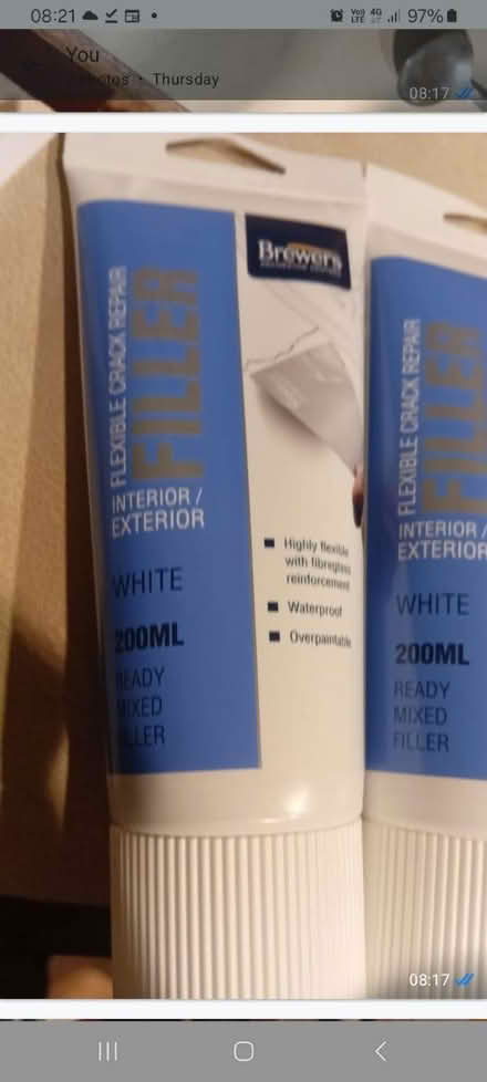 Photo of Filler for cracks in the walls (Upper oldfield park) #1