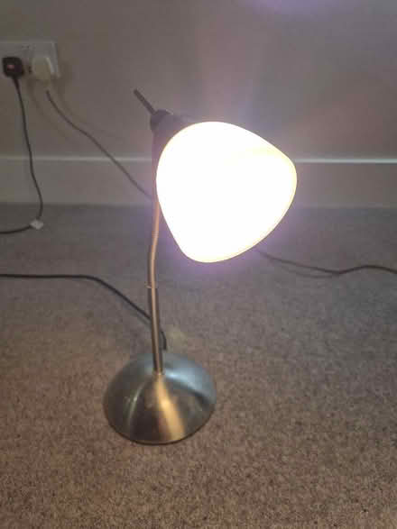 Photo of free Chrome table lamp (Fleetville AL1) #3