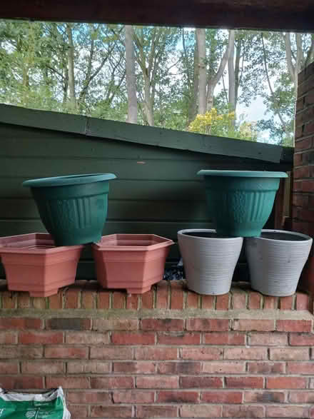 Photo of free Large plastic pots (Boroughbridge) #1