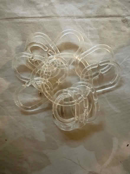 Photo of free Shower curtain hooks (Ossining) #1