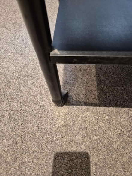 Photo of free Black shelving unit on castors (Fleetville AL1) #2