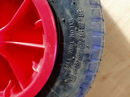 Photo of free Wheel barrow pneumatic wheel (Ecclesall S11) #2