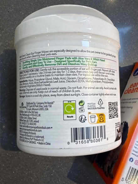 Photo of free Dog ear cleaner products (Battersea, SW11) #3