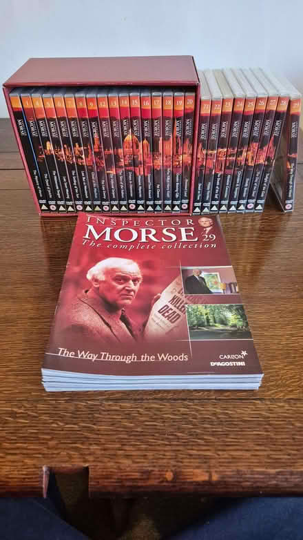 Photo of free INSPECTOR MORSE DVD's (Greatfield GL51) #1