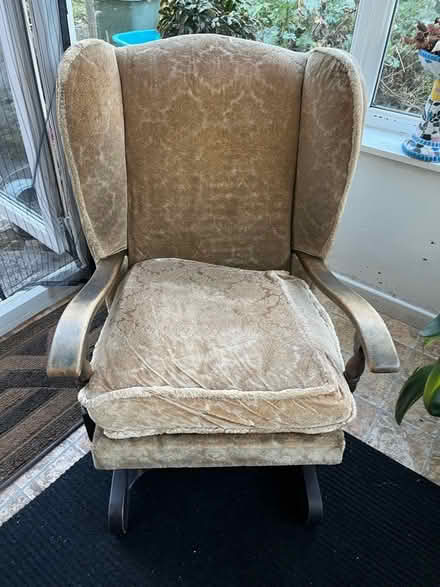 Photo of free American rocking chair needs doing up (Penrith CA11) #2