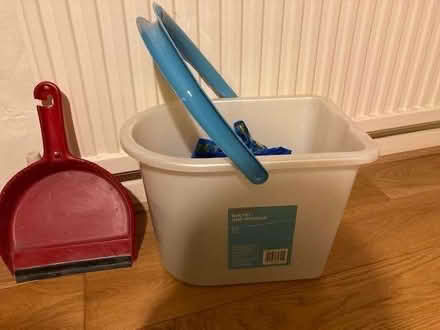 Photo of free Plastic bucket and dustpan (no brush) (Poets MK40) #1