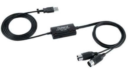 Photo of USB to Midi cable added Image of cable (Amersham HP6) #1