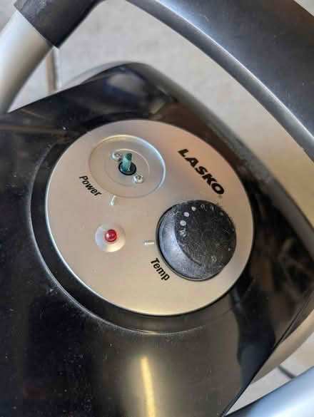 Photo of free Lasko space heater missing a knob (Terra Vista Way and Pierce Ave) #1