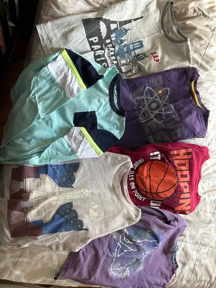 Photo of free Long sleeve t-shirts - size 7/8 (Back Bay) #1