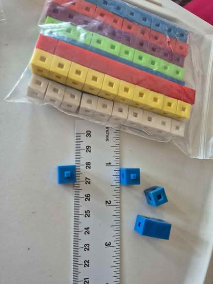 Photo of free Mini math link cubes (Howell) #1