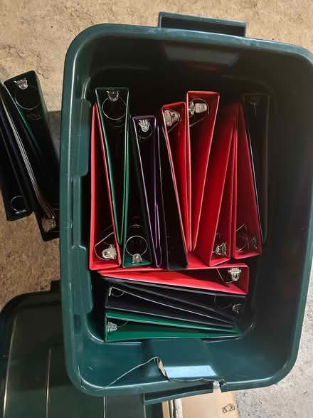 Photo of free Ring binders (Downtown Ottawa - canal/Elgin) #1