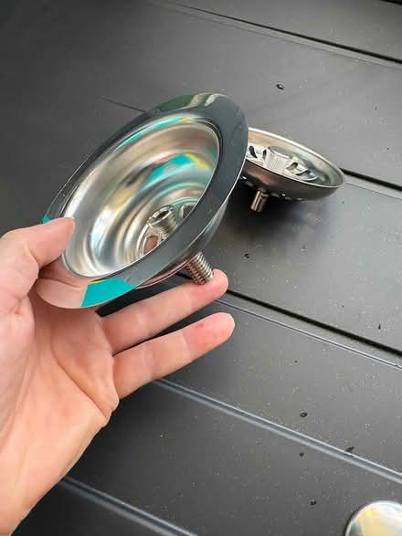 Photo of free Chrome sink waste plug (Stockport centre SK1) #4