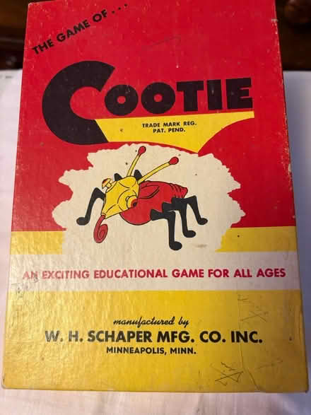 Photo of free Very vintage “The Game of Cootie” (Fremont) #1