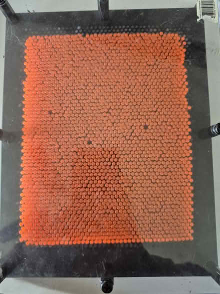 Photo of free Pin art 8 x 10 plastic (Howell) #1