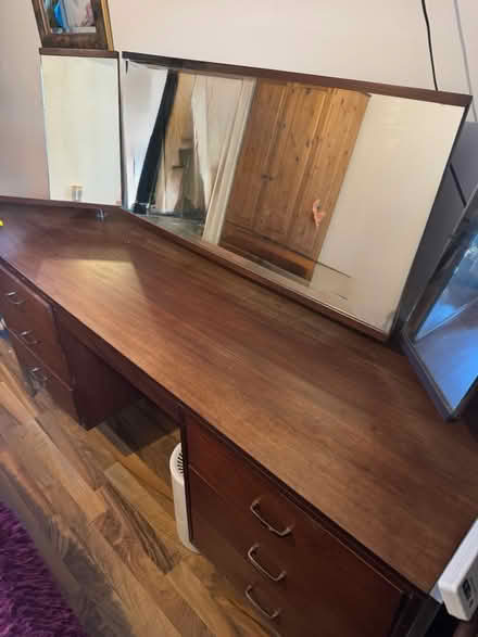 Photo of free Wooden dresser with mirror (Barton OX3) #2