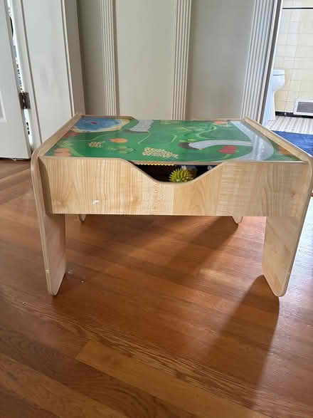 Photo of free Train table, lamp, nightstand (Chevy Chase DC) #2