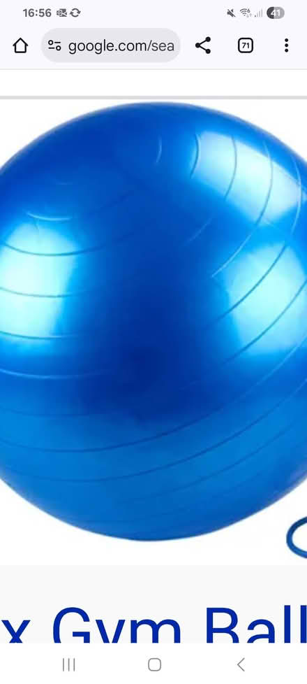 Photo of free Gym/swiss ball (Dunkeswell nr Honiton) #1