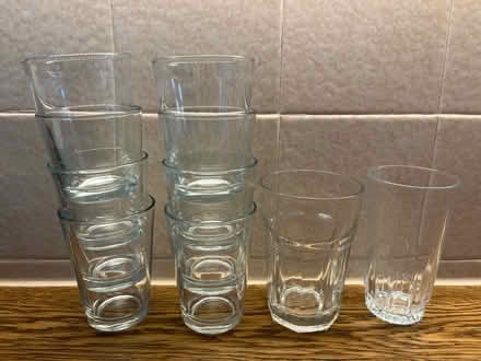Photo of free 10 water glasses (North Hinksey OX2) #1