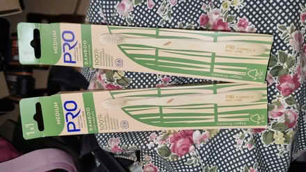 Photo of free 2 bamboo toothbrushes (Dunkeswell nr Honiton) #1
