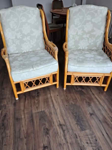 Photo of free 3 piece rattan suite (West Hill BN1) #2