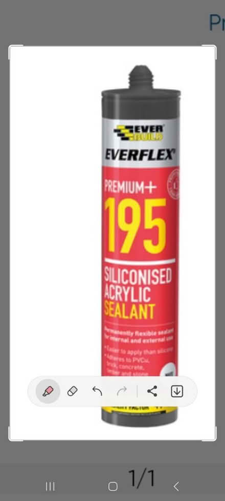 Photo of Expand. foam, silicone. Sealant (Upper oldfield park) #4