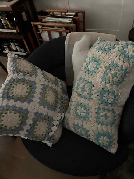 Photo of free Two crochet cushiosn (Petworth) #1