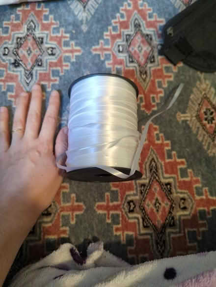 Photo of free Huge white ribbon spool (Somerville near Davis square) #1