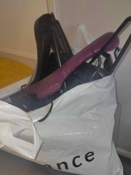 Photo of free Plastic clothes Hangers (Stalybridge, SK15) #1