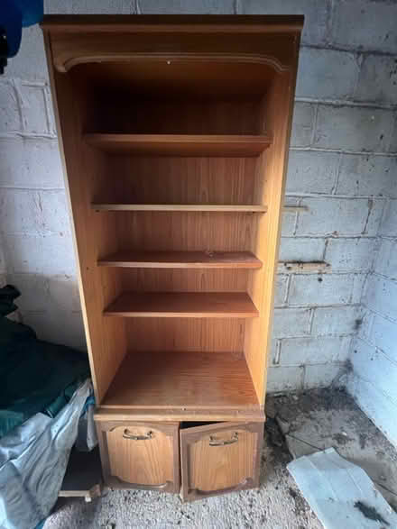 Photo of free Wooden shelving unit (Dawlish EX7) #1