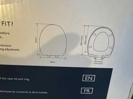 Photo of free Two soft close toilet seats. CollectTomorrow (Buggs Bottom RG4) #2