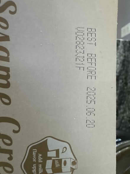 Photo of free Black sesame cereal with walnuts (Lexington) #2