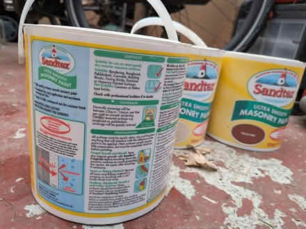Photo of free Leftover Sandtex masonry paint (Craiglockhart EH14) #2