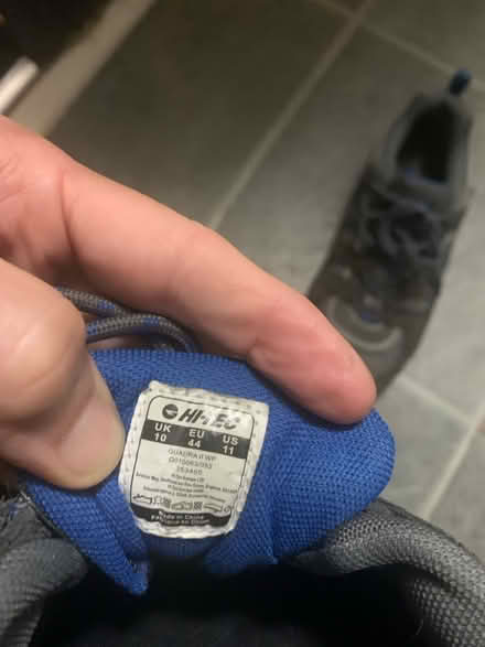 Photo of free Trainers, hi Tec size 10 (S8 off Derbyshire lane) #3